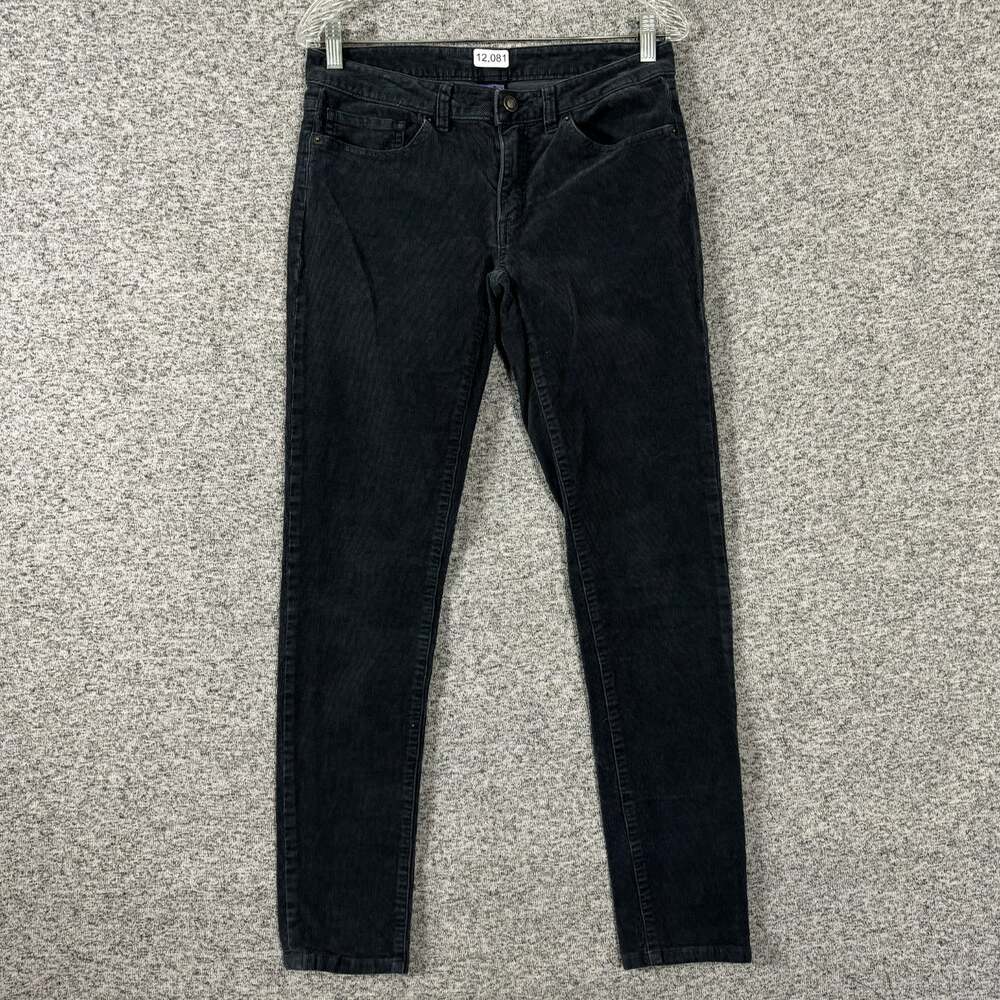 Patagonia Women's Size 29 Blue / Gray Skinny Corduroy Organic Cotton Pants